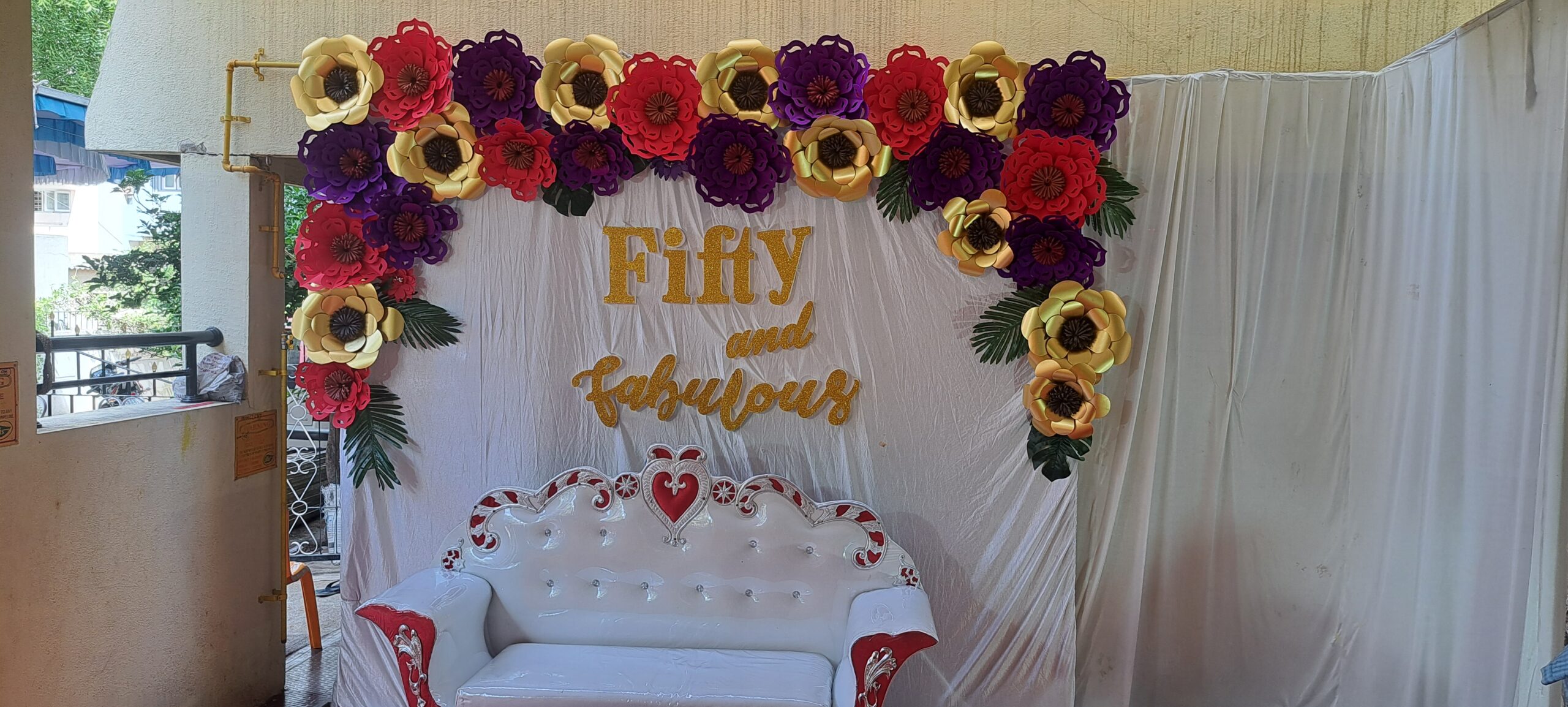 Beautiful Paper Flowers Decoration