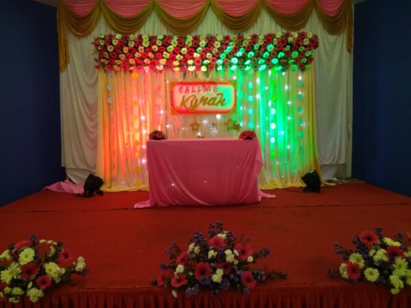 Floral Decor for Naming Ceremony
