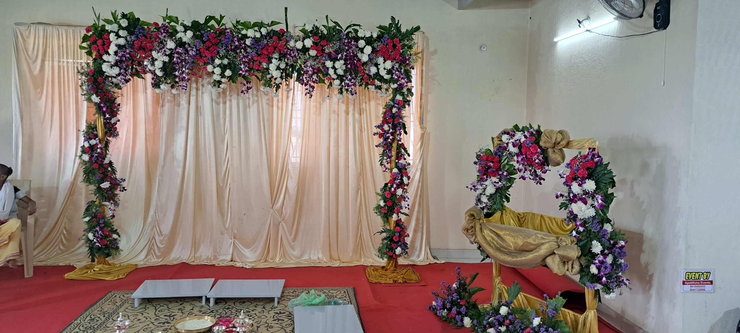 Beautiful Multi Flowers Grand Decoration