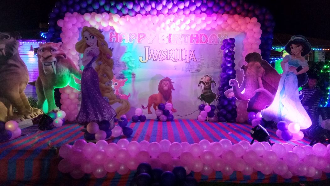 Princess and Jungle Premium Theme Decoration