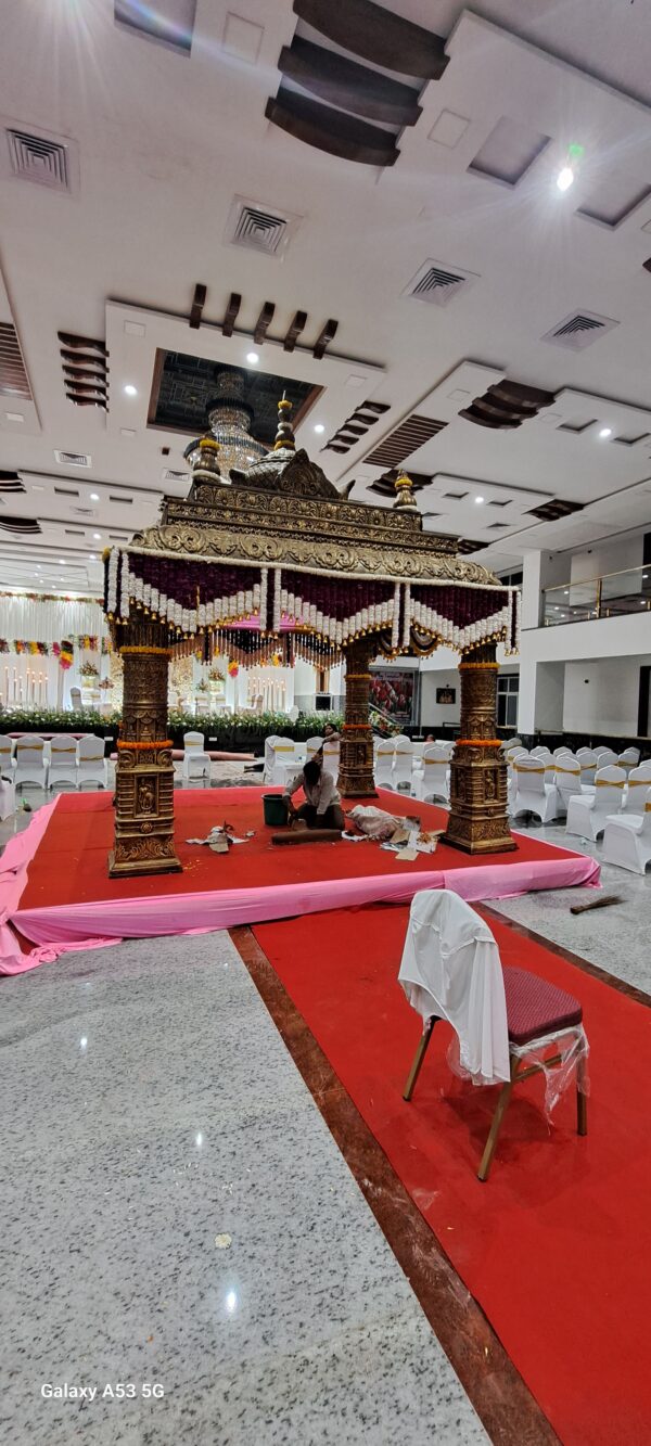Grand Floral Mantapa Decoration