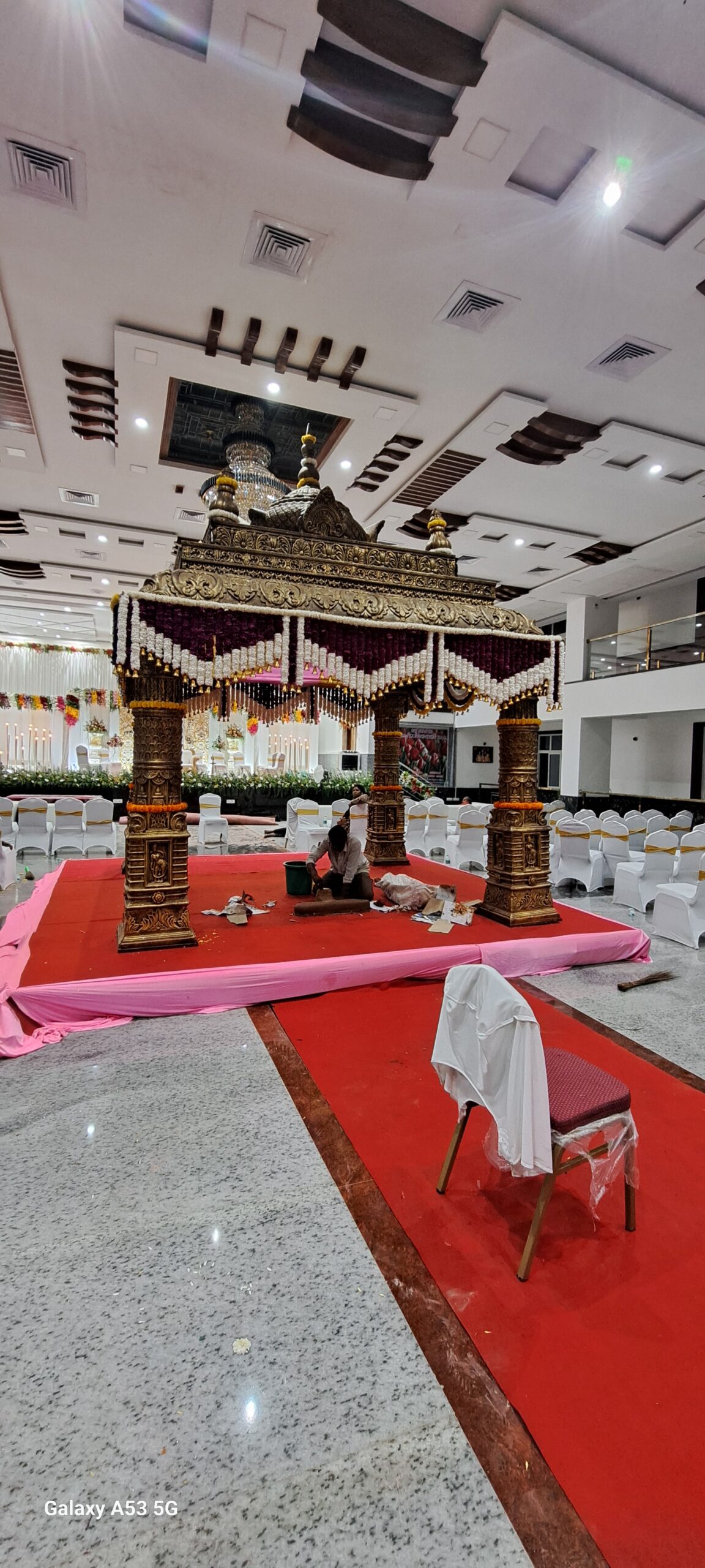 Grand Floral Mantapa Decoration