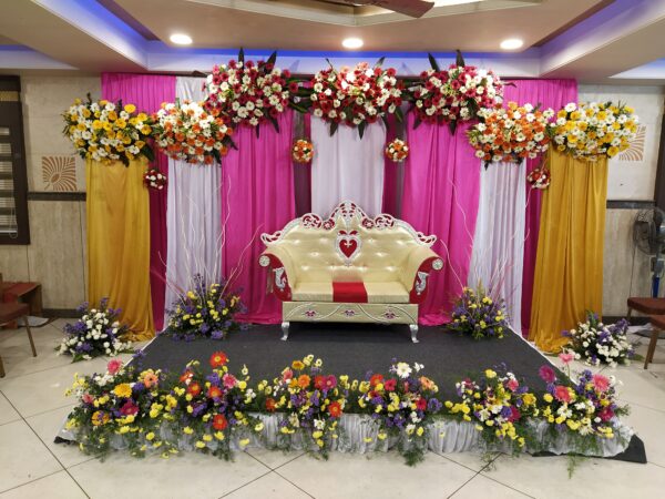 Grand Floral Baby Shower Decor