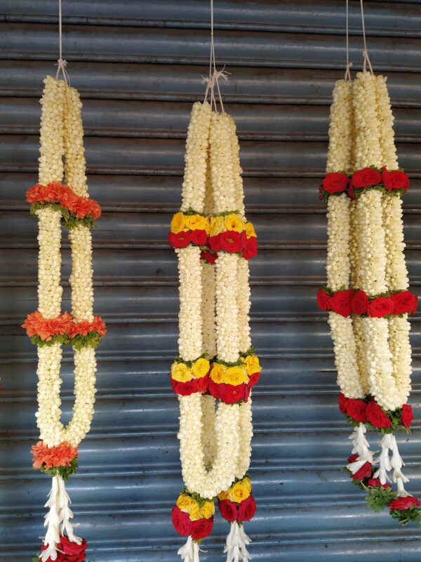 Jasmine and Rose Varmala for Wedding