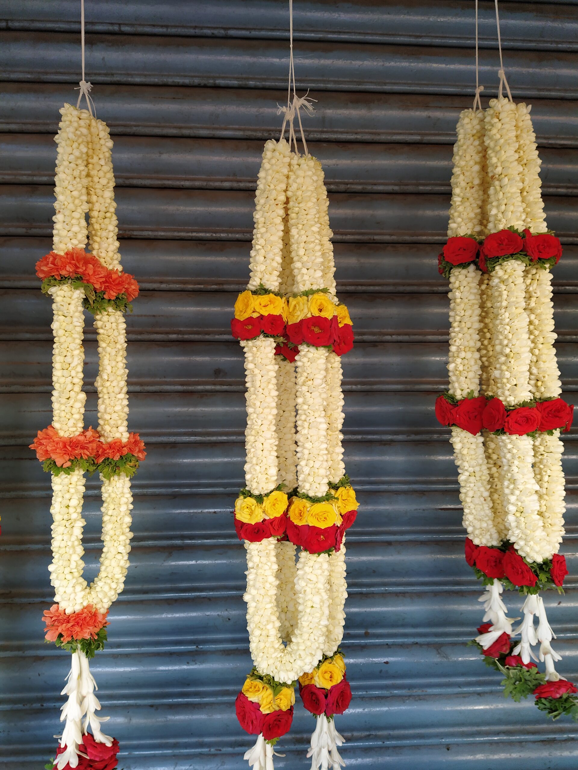 Jasmine and Rose Varmala for Wedding