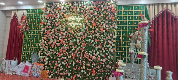 Beautiful Rose and Bells Grand Decoration
