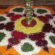 Beautiful Flower Rangoli Decoration For Events
