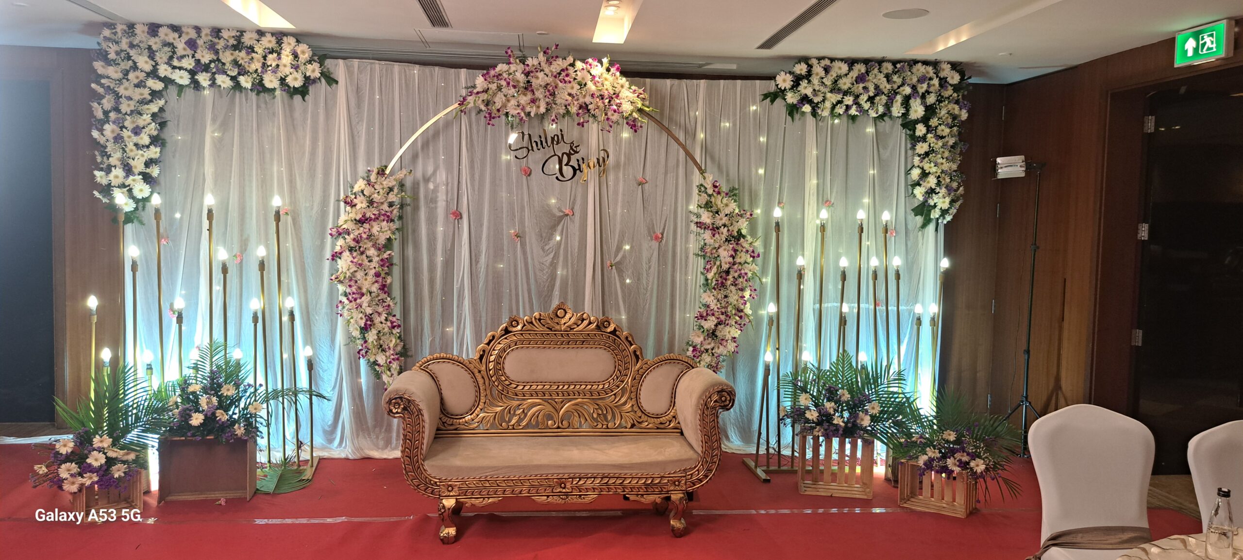 Gerbera Arch Floral Decoration