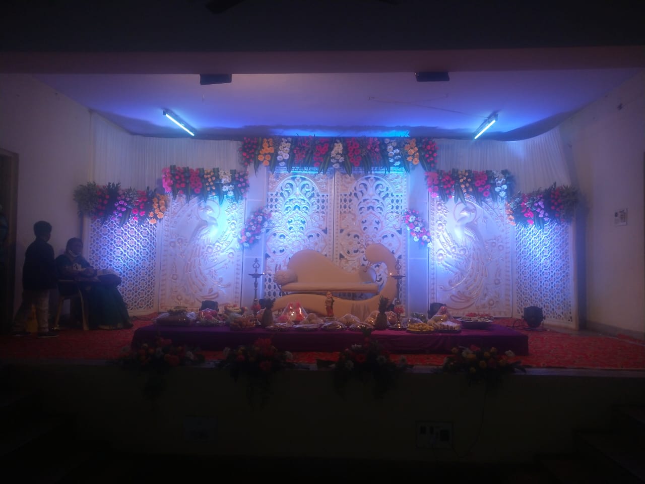 Multicololured Gerbera and Beautiful Backdrop Decoration