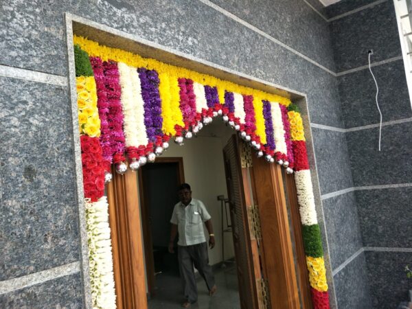 Beautiful Floral Entrance Decoration