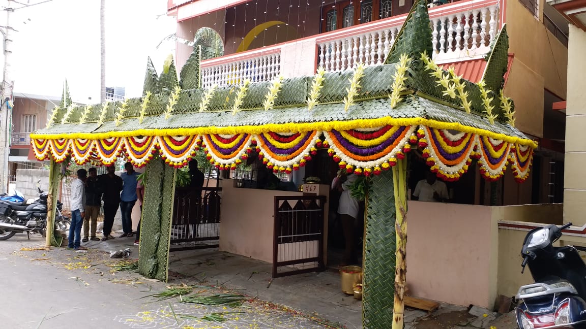 Grand Double Layered Floral Decoration