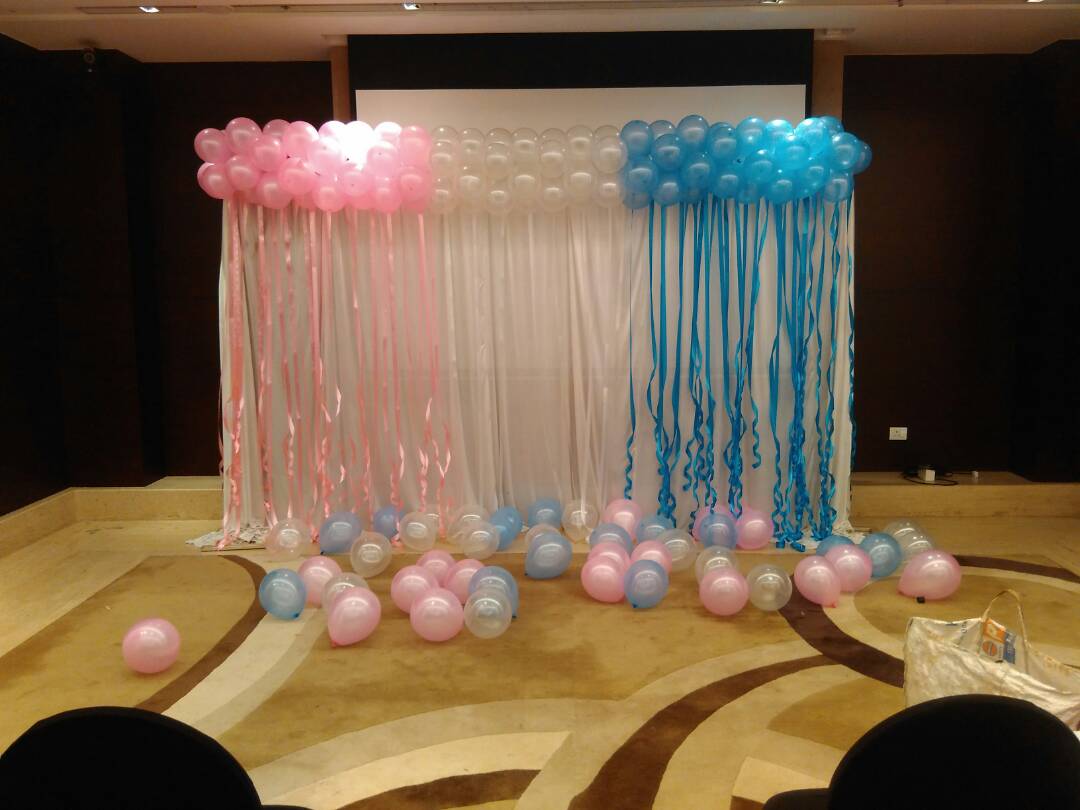 Metallic Balloons Birthday Party Decoration