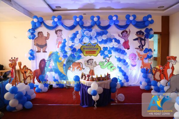 Chotta Bheem and Jungle-themed Decoration