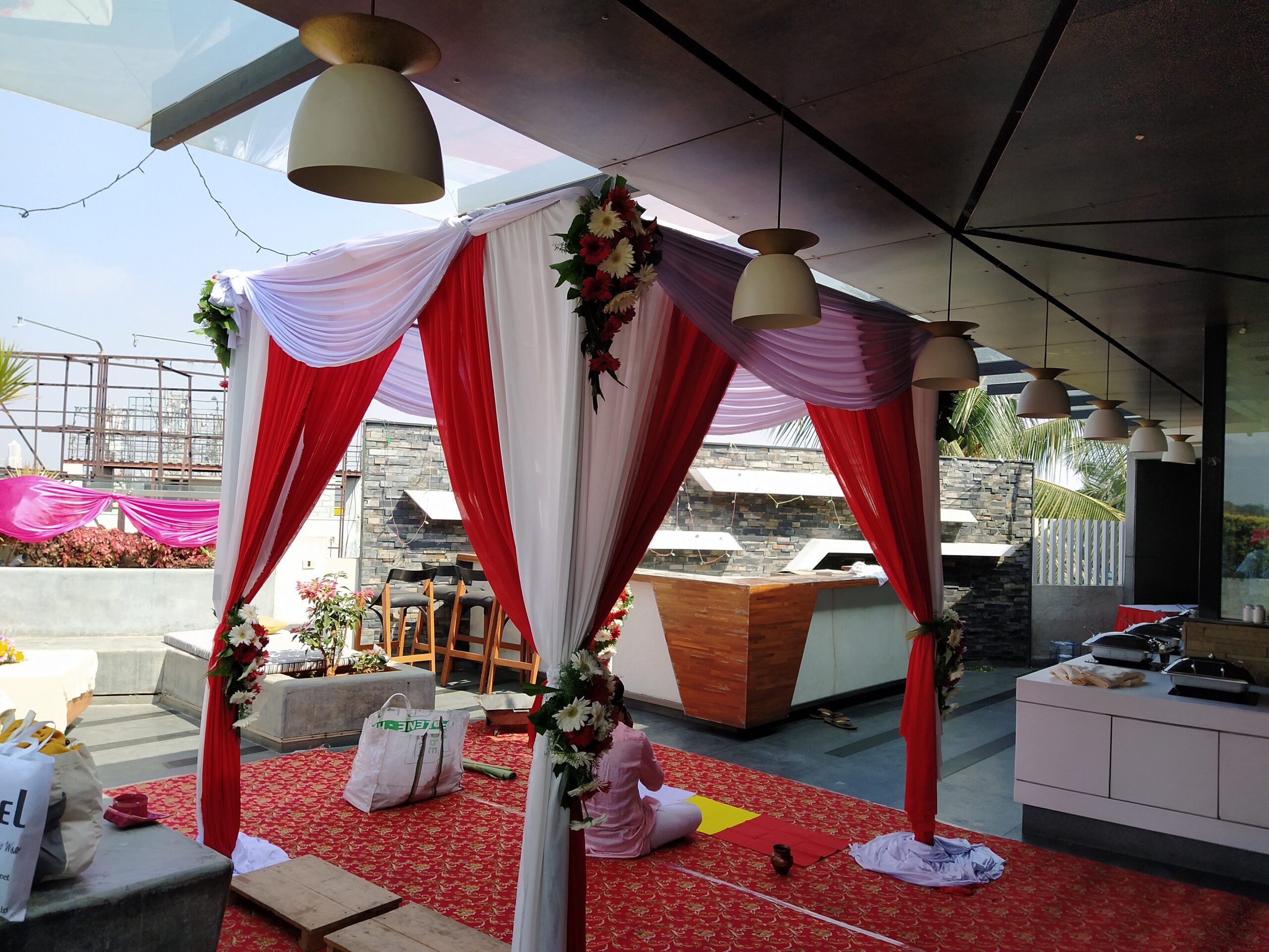 Simple Mantap Flower Decoration for Wedding