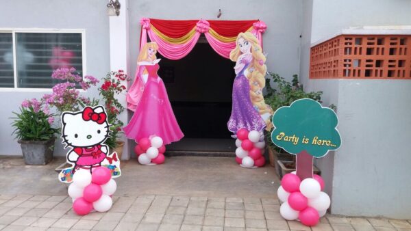 Twins Grand Balloon Decoration for Birthday - Image 4